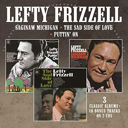 Lefty Frizzell - Saginaw Michigan / The Sad Side Of Love Puttin' On (Plus 16 Bonus Tracks) (2CD) [CD]