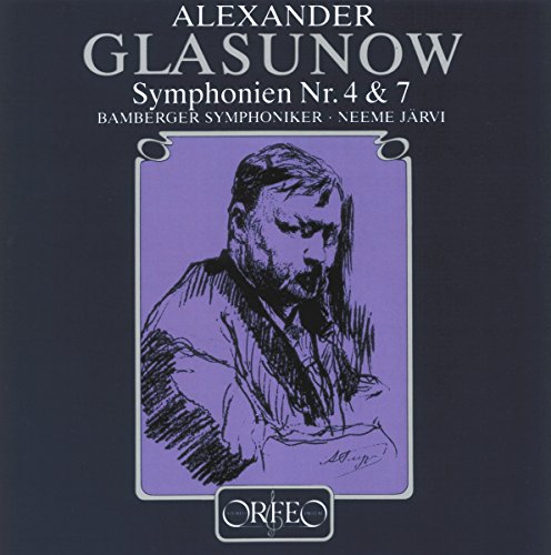Bamberger Symphoniker/jarvi - Glazunov: Symphonies 4 & 7 [CD]