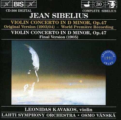Kavakoslahti Sovanska - Sibelius: Violin Concerto in D minor, Op. 47 [CD]