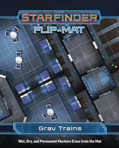 Starfinder Flip-Mat: Grav Trains