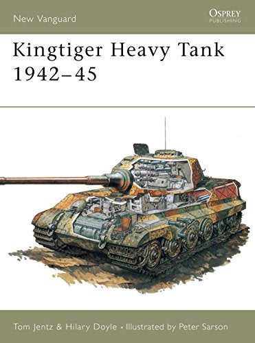 Cutaway illustration of a German Kingtiger heavy tank from WWII.