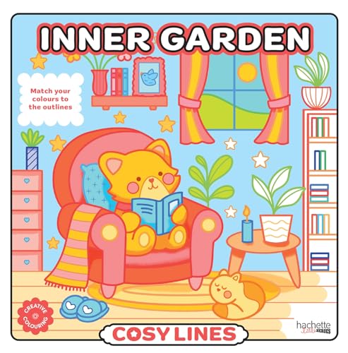 Inner Garden - Cosy Colo : A creative colouring book to match the colours to the outlines