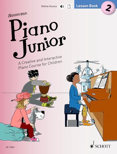 Piano Junior - Lesson Book 2 : A Creative and Interactive Piano Course for Children