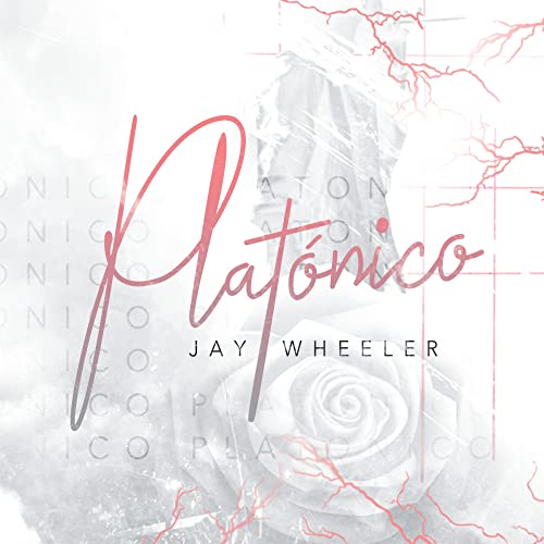 CD cover for Jay Wheeler’s “Platonico” featuring a rose and abstract lines.