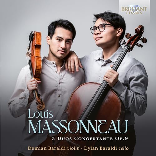 Dylan Baraldi/demian Baraldi - Massonneau: 3 Duos Concertante Op.9 [CD]