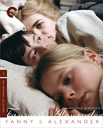 Criterion Collection Blu-ray cover for Ingmar Bergman’s *Fanny & Alexander*.