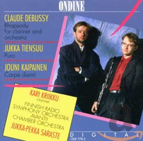 CD cover featuring portraits of musicians and text listing composers.