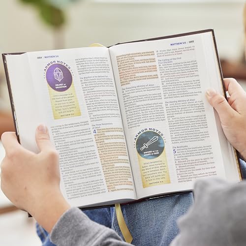 KJV Armor of God Bible, Purple Leathersoft (Children’s Bible, Red Letter, Comfort Print, Holy Bible): King James Version