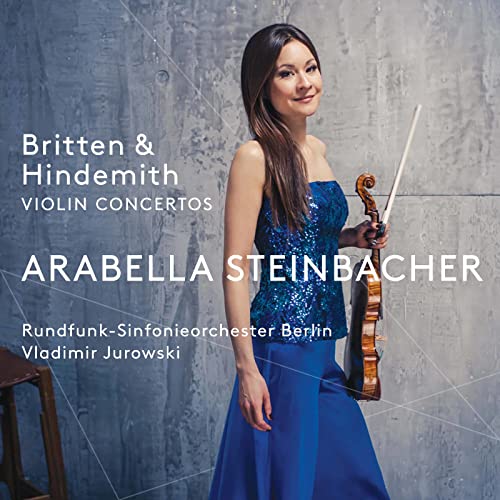 Arabella Steinbacher / Vladim - Britten & Hindemith: Violin Concertos [CD]