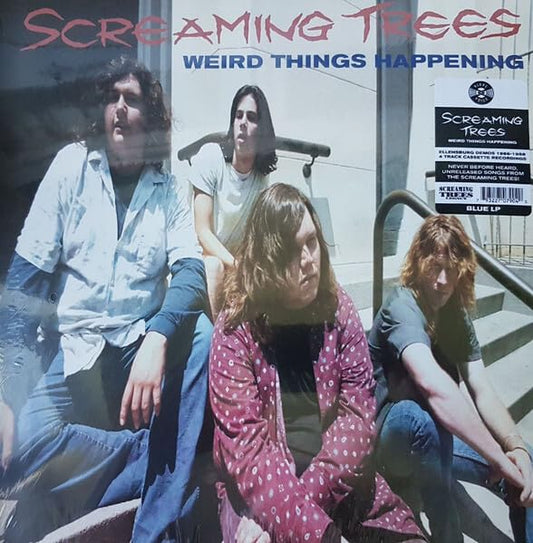 Screaming Trees album cover featuring the band posing outdoors.
