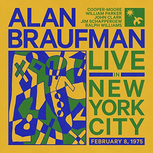 Braufman Alan - LIVE IN NEW YORK CITY, FEBRUARY 8. 1975 [CD]