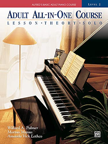 Alfred's Basic Adult All-in-one Piano Course Level 2