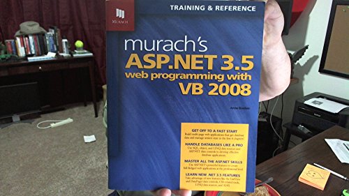 Murach's ASP.NET 3.5 Web Programming with VB 2008