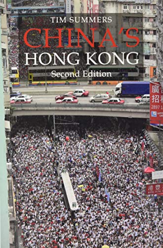 Book cover: “China’s Hong Kong” with a crowded city street image.