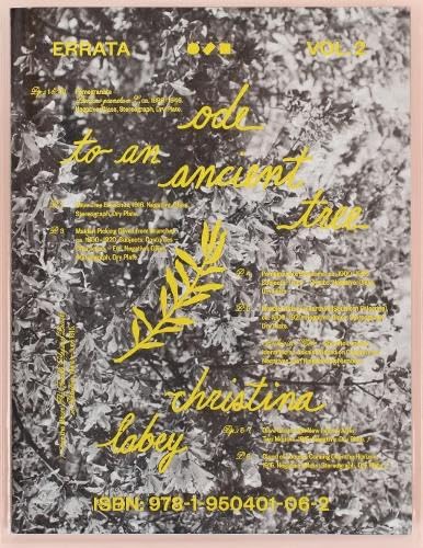 Errata Vol 2 : Ode to an Ancient Tree