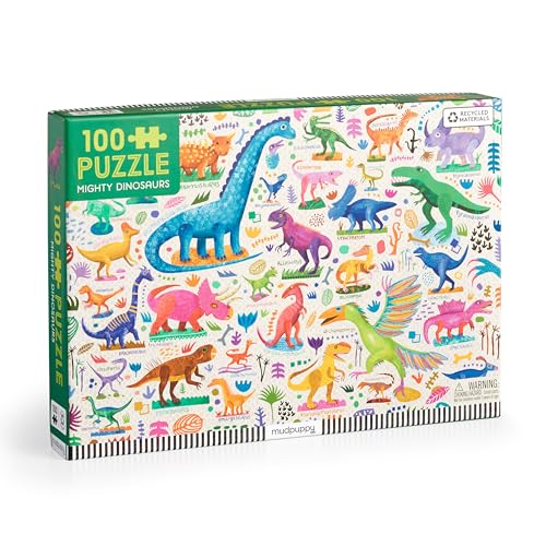 Mighty Dinosaurs 100 Piece Puzzle