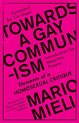 Towards a Gay Communism: Elements of a Homosexual Critique