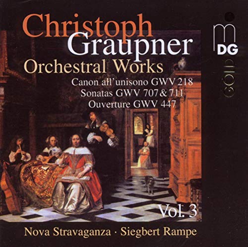 Graupner - Graupner / Orchestral Works - Vol. 3 [CD]