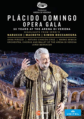 Verdi Giuseppe - Placido Domingo - Opera Gala [Plácido Domingo; Various] [C Major Entertainment: 755008]  [2020] [CD]