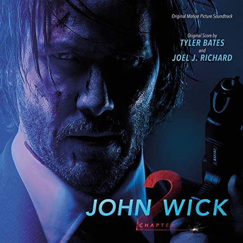 CD cover for "John Wick: Chapter 2" soundtrack featuring Keanu Reeves.