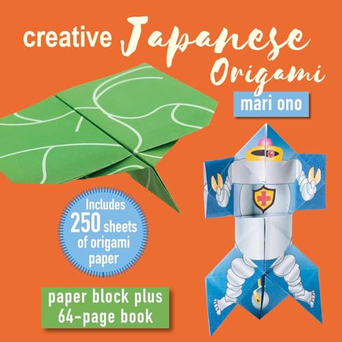 Creative Japanese Origami : Paper Block Plus 64-Page Book