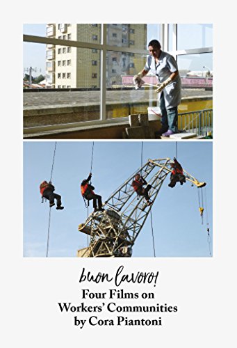 DVD cover featuring workers cleaning windows and scaling a crane.