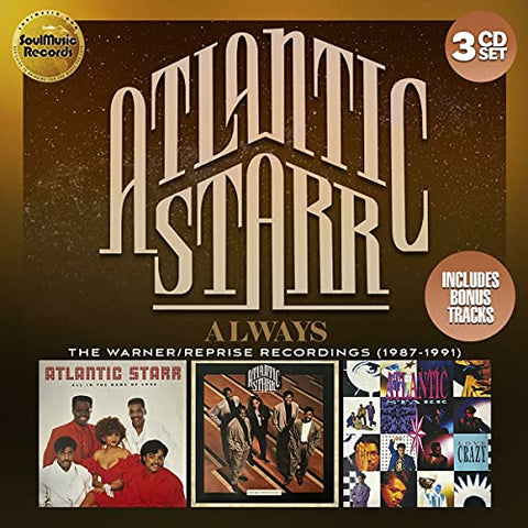 Atlantic Starr - Always: The Warner-Reprise Recordings (1987-1991): 3CD Clamshell Boxset [CD]