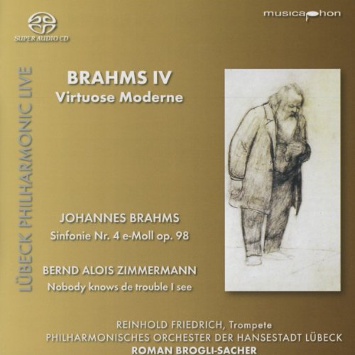 Friedrich/Brogli-Sacher/Sonic Art/Phil.Orch.LUb. - Brahms IV: Virtuose Moderne [CD]