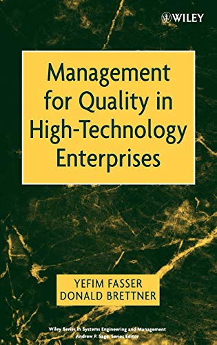 Management for Quality in High-Technology Enterprises