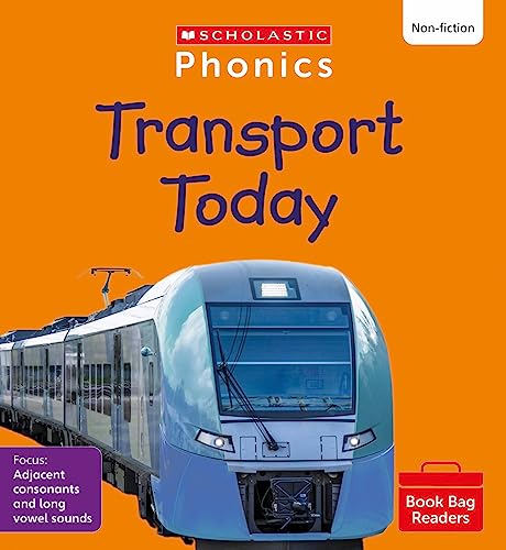 Book cover: "Transport Today" features a modern, silver passenger train.