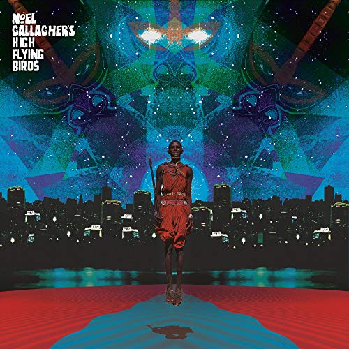 Album cover for Noel Gallagher’s High Flying Birds, featuring a figure in red.