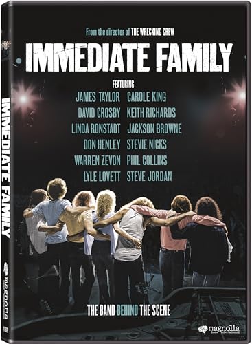 Immediate Family" DVD cover featuring a group of musicians with arms around each other.