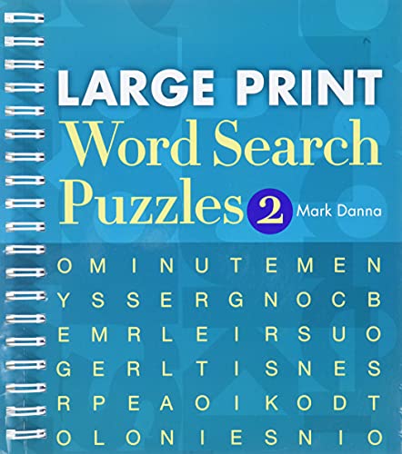 Large Print Word Search Puzzles 2 : Volume 2