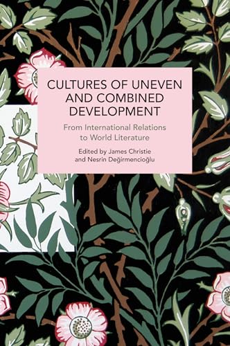 Book cover with a floral pattern and a pink rectangle containing the title text.