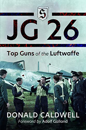 Book cover: "JG 26" with WWII Luftwaffe pilots and a fighter plane.