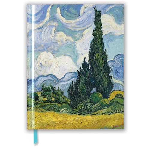 Vincent van Gogh: Wheat Field with Cypresses (Blank Sketch Book)