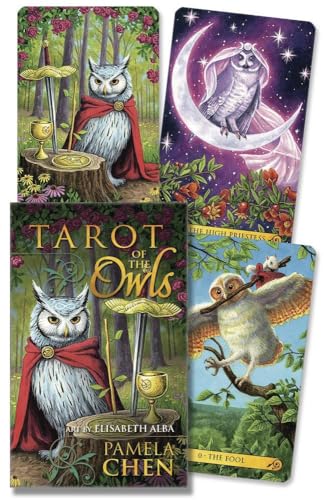 Tarot of the Owls Mini Deck : 78 Card deck