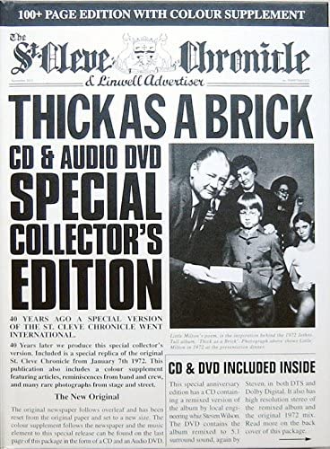 Jethro Tull - Thick As A Brick (Digibook CD + DVD) [CD]