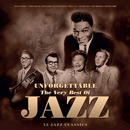 Vinyl album cover featuring portraits of jazz musicians and bold text.