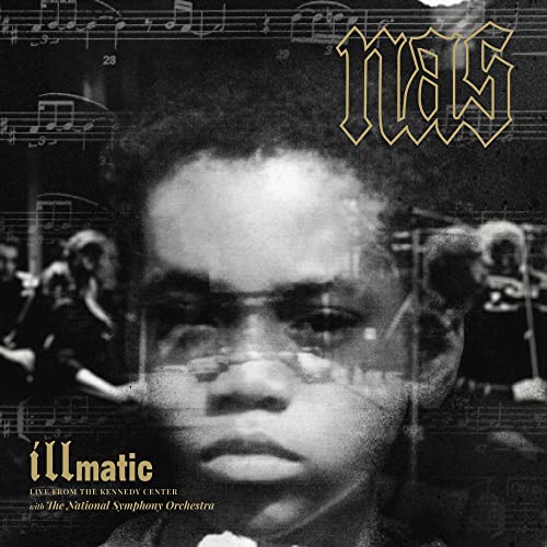 Nas’ “Illmatic: Live From The Kennedy Center” vinyl album cover.