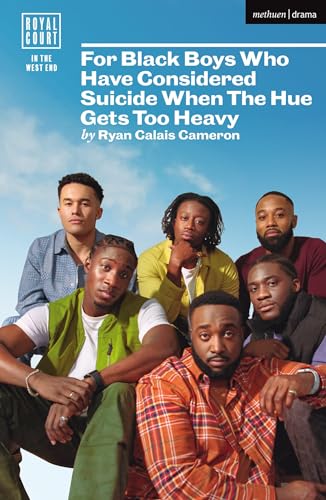 Six Black men pose together against a blue sky on a book cover.