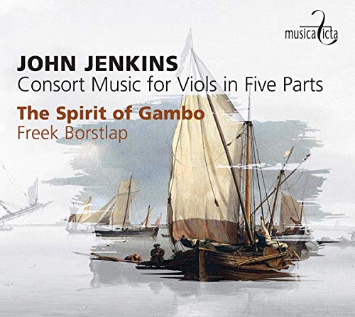 The Spirit of Gambo & Freek Borstlap - Jenkins: Consort Music for Viols in Five Parts [CD]