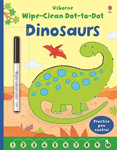 Wipe-Clean Dot-to-Dot Dinosaurs: 1