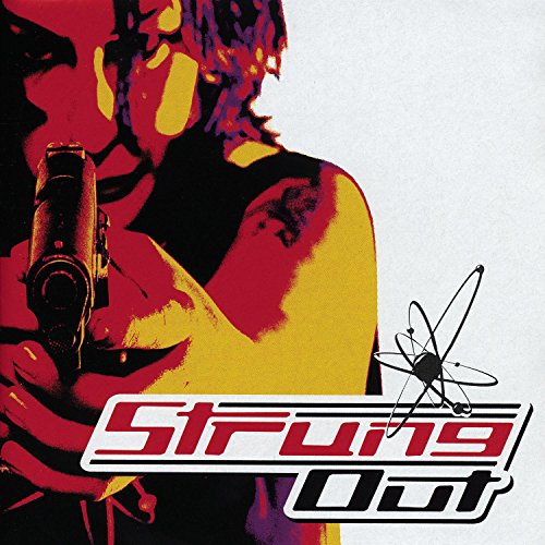 CD cover: red and yellow abstract image with a gun and text.