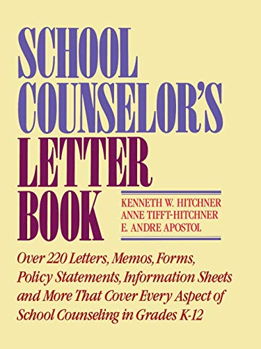 School Counselors Letter Book