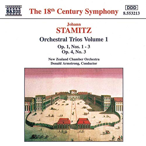 Nzcoarmstrong - Stamitz: Orchestral Trios, Vol.1 [CD]