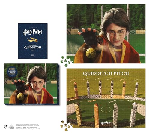 Harry Potter Quidditch Match 2-in-1 Double-Sided 1000-Piece Puzzle