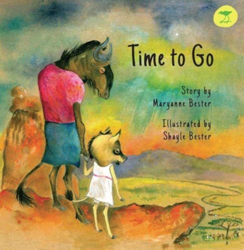 Book cover: anthropomorphic horse and foal walking in a landscape.