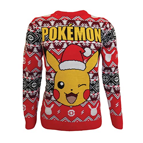 Pokemon - Picachu (Unisex Knitted Jumper) Ex Large