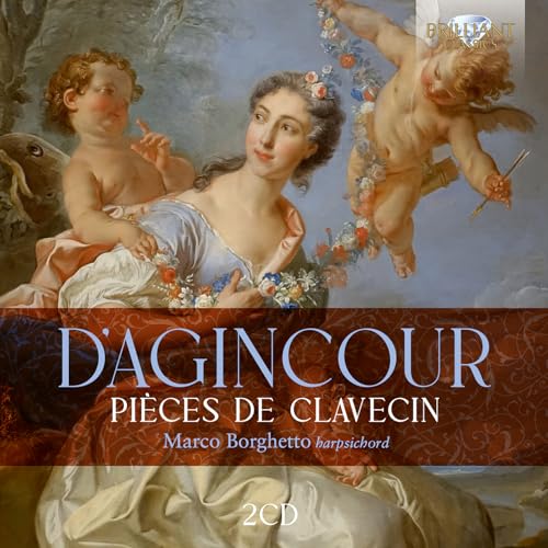 MARCO BORGHETTO - DAGINCOUR PIECES DE CLAVECIN [CD]